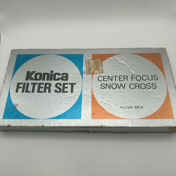 Konica Filter Set Center Focus Snow Cross 55 - Picture 2 of 2